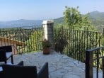 On the terrace